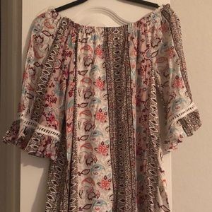 NWT off the shoulder dress